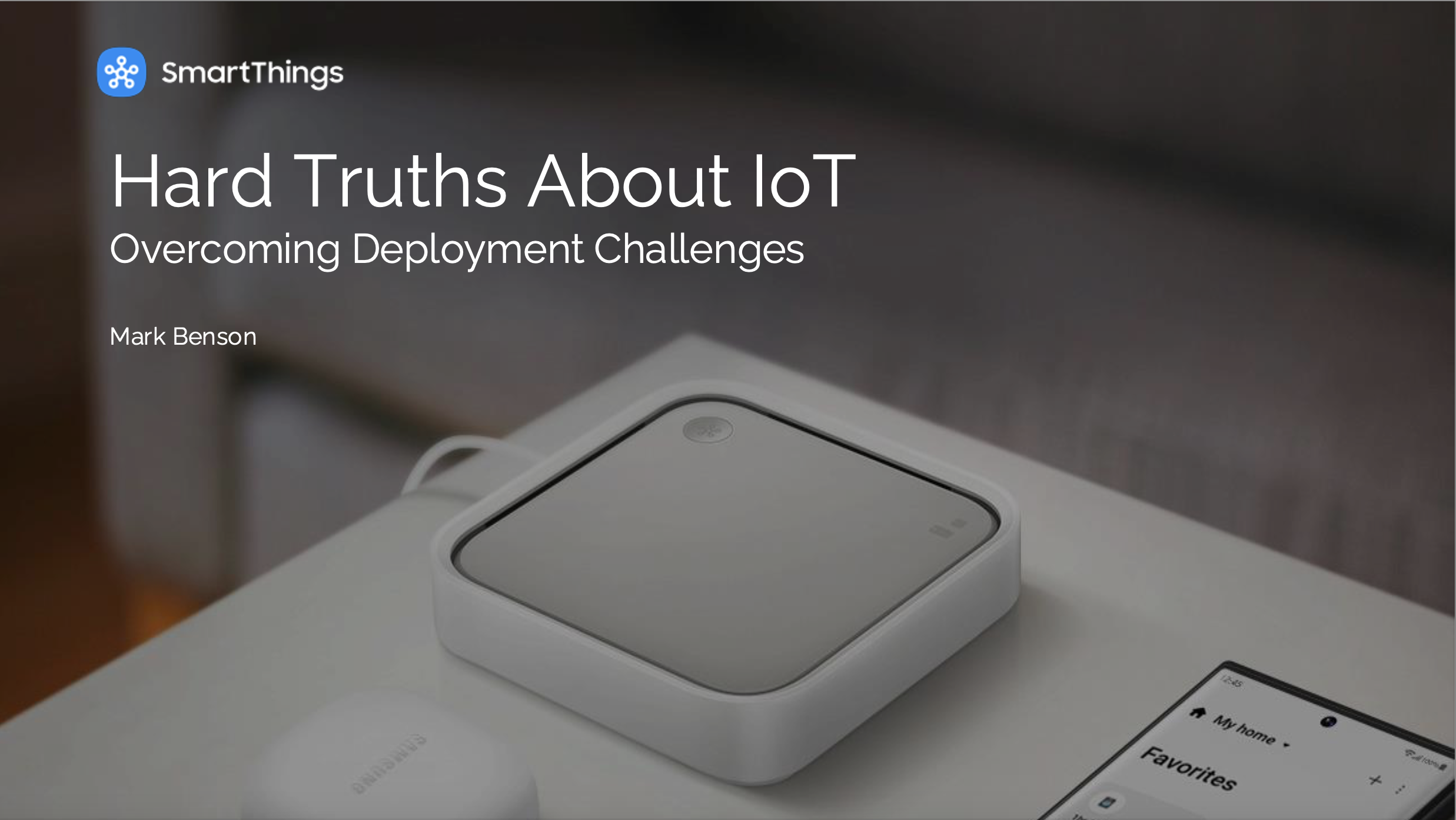 3. Samsung Presentation Slides: Hard Truths About IoT thumbnail